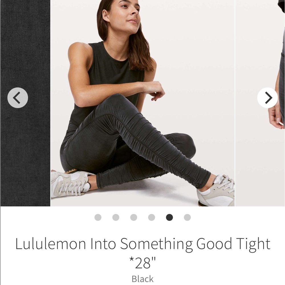 LULULEMON RARE Into Something Good Leggings SIZE 6
